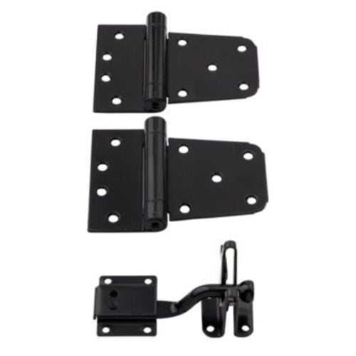 National Hardware N109-300 V8418 Decorative Butterfly Hinge Gate Kit in Black National Hardware N109-300 V8418 Decorative Butterfly Hinge Gate Kit in Black